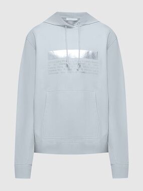 Helmut Lang Logo-print Cotton Hoodie